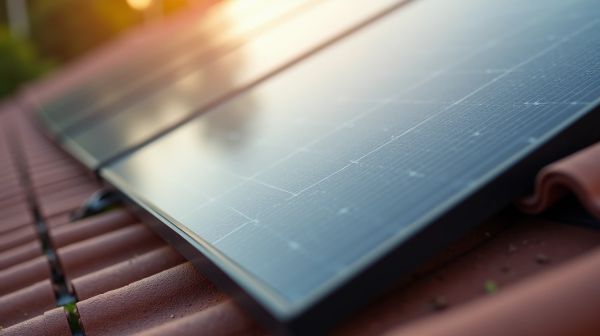 Un panneau solaire photovoltaïque qui s'adapte à votre toit