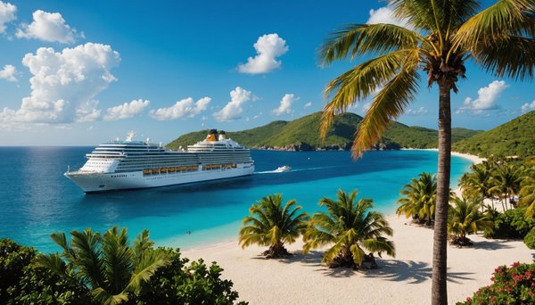 Émerveillez-vous devant les antilles en croisière costa